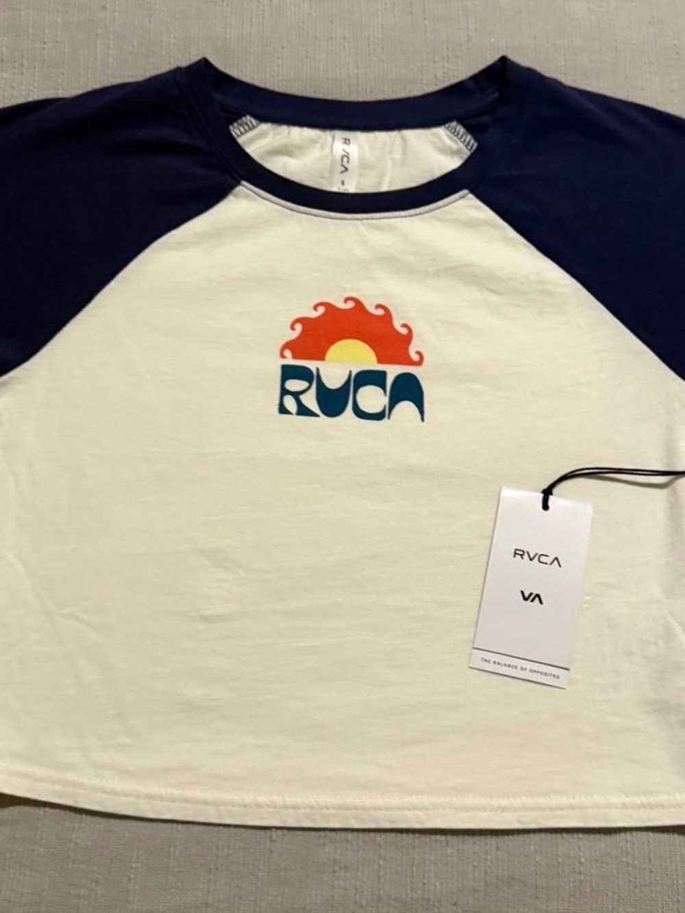 RVCA Baby Raglan Tee